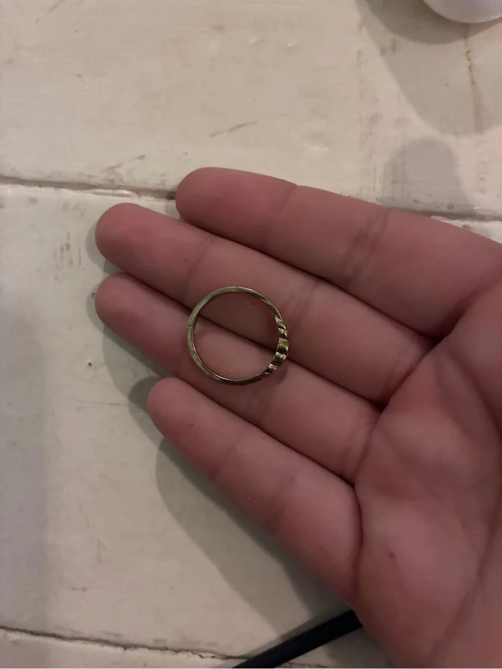 None dainty gold